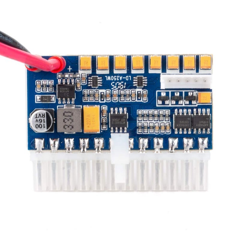RGEEK 24pin DC ATX PSU 12V DC Input 250W Peak Output Switch DC-DC ATX Pico PSU Mini ITX PC Power - Image 2
